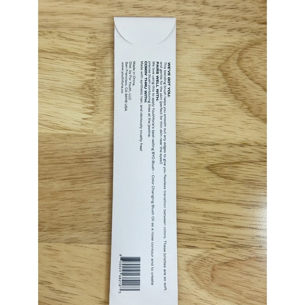 Youth‎ Foria 201 Blending Brush New in Packaging Makeup Cosmetics